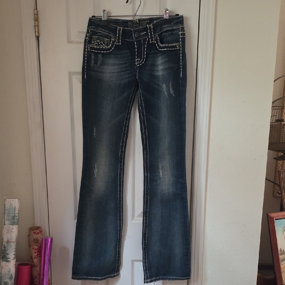 Miss Me Women's Dark Blue Boot Cut Jeans